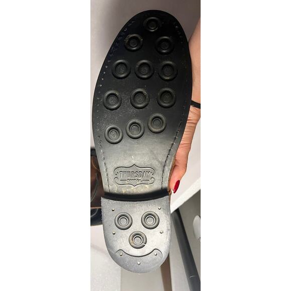 Thursday Boot Company Captain Boots in Arizona Adobe Brown Leather Men's Size 10 - Picture 7 of 7